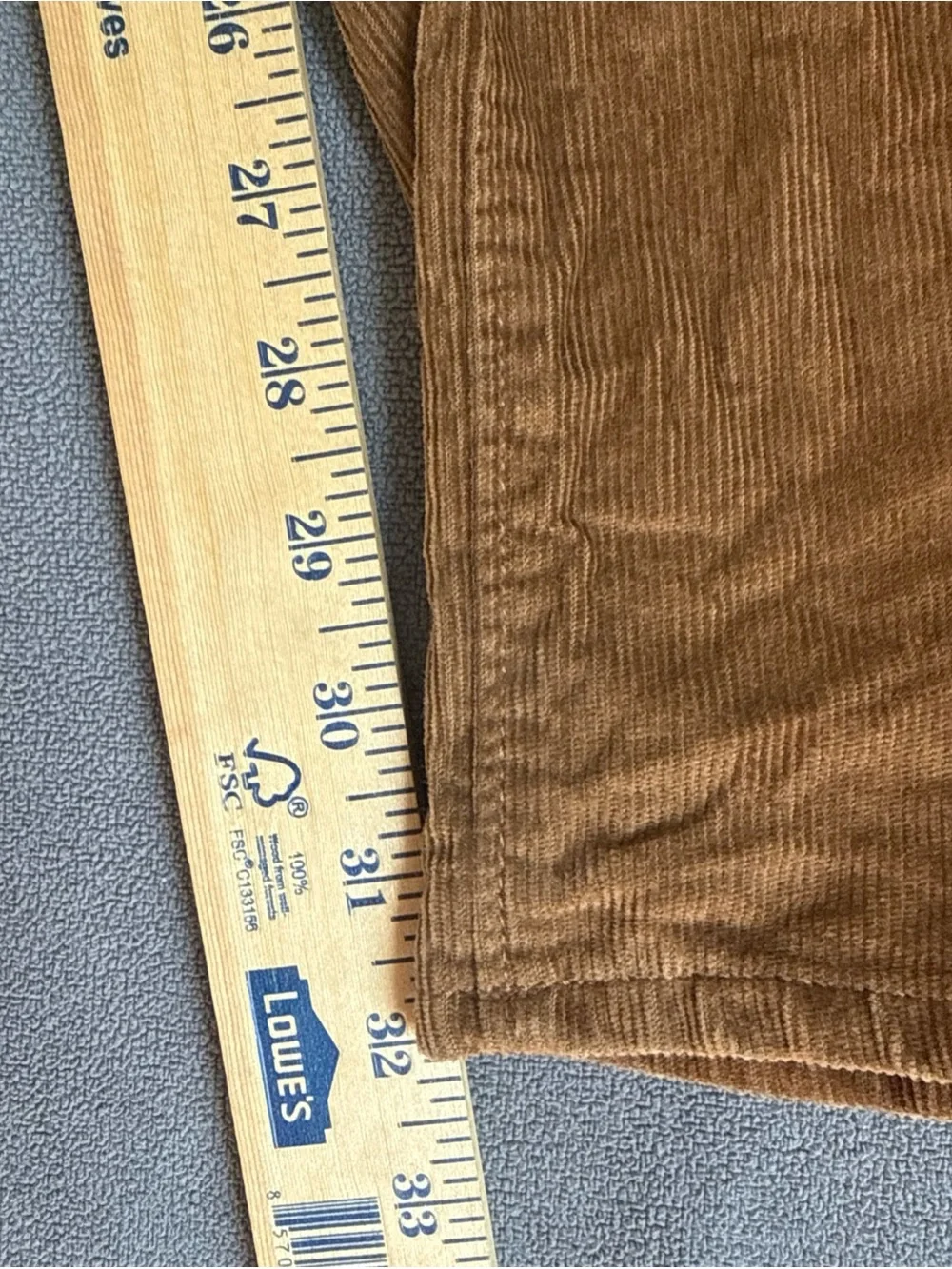 J. Crew Men’s Corduroy Pants in Brown Size 29/32